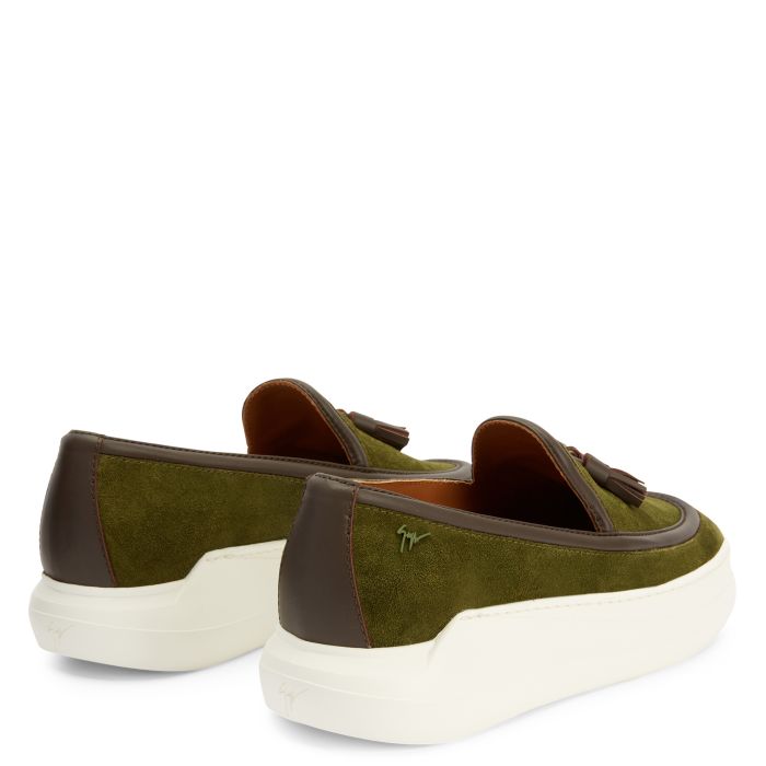  CONLEY TASSEL-Green-Slip Ons