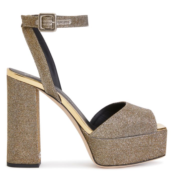  NEW BETTY-Gold-Sandals