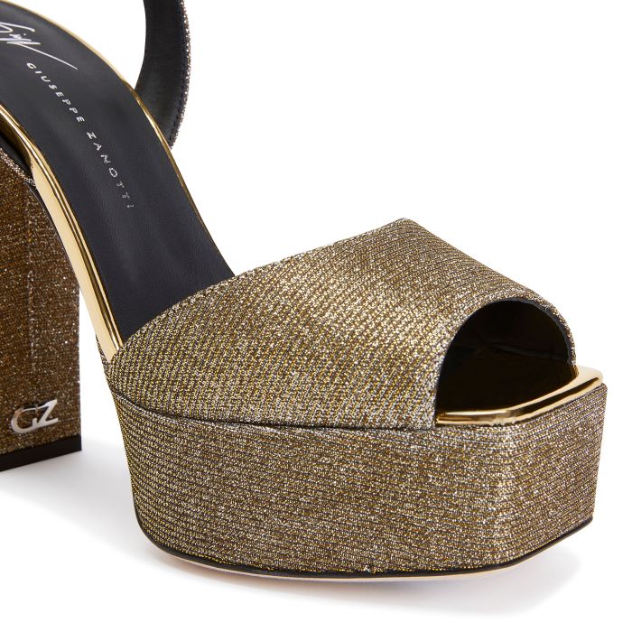  NEW BETTY-Gold-Sandals