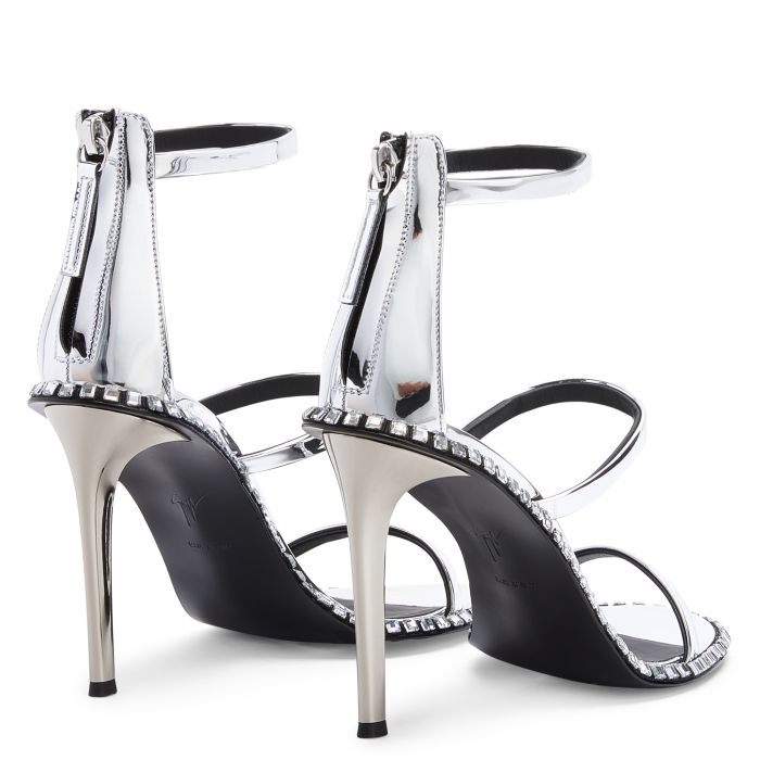  HARMONY FLARE-Silver-Sandals
