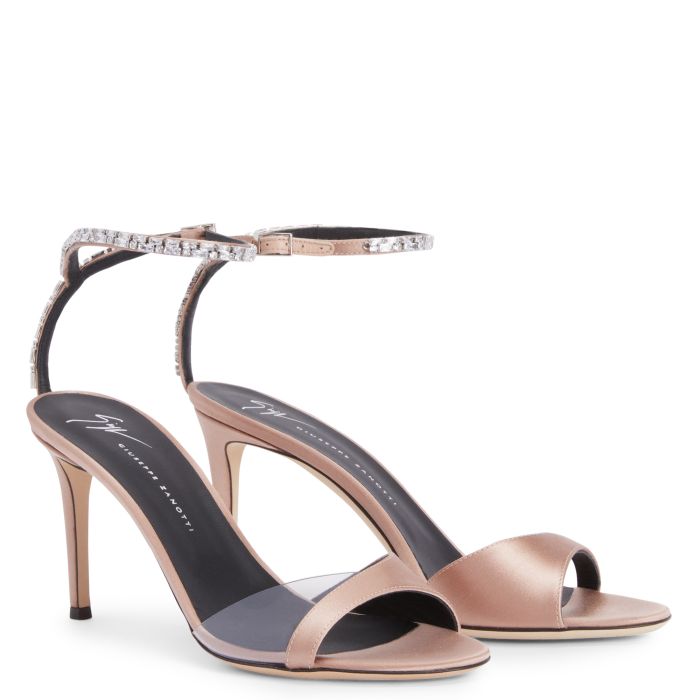  LEEAH CRYSTAL-Pink-Sandals