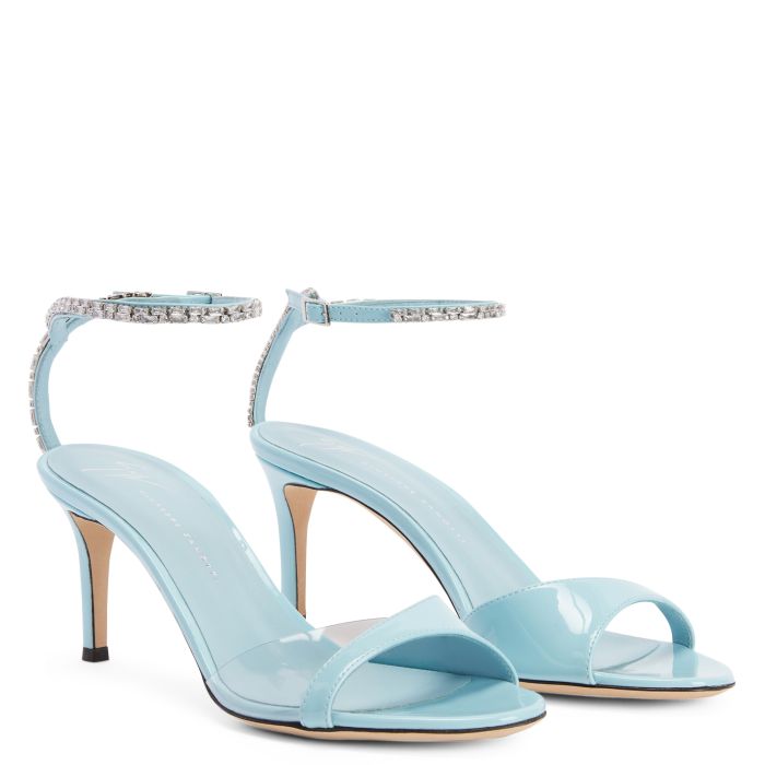  LEEAH CRYSTAL-Blue-Sandals
