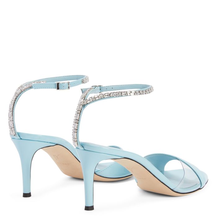 LEEAH CRYSTAL-Blue-Sandals