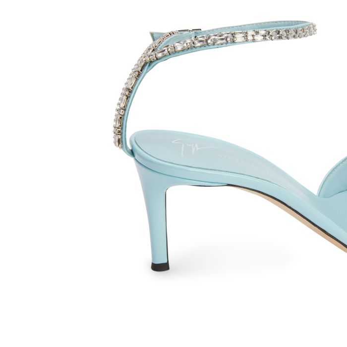  LEEAH CRYSTAL-Blue-Sandals
