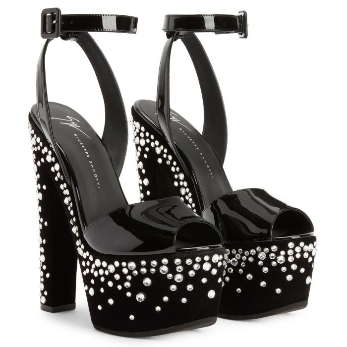  TARIFA JEWEL-Black-Platforms