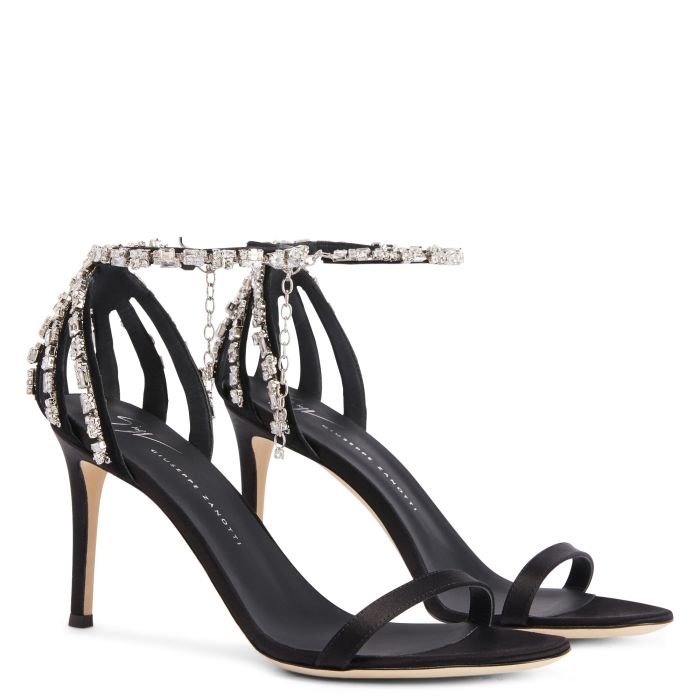  ADELE CRYSTAL-black-Sandals