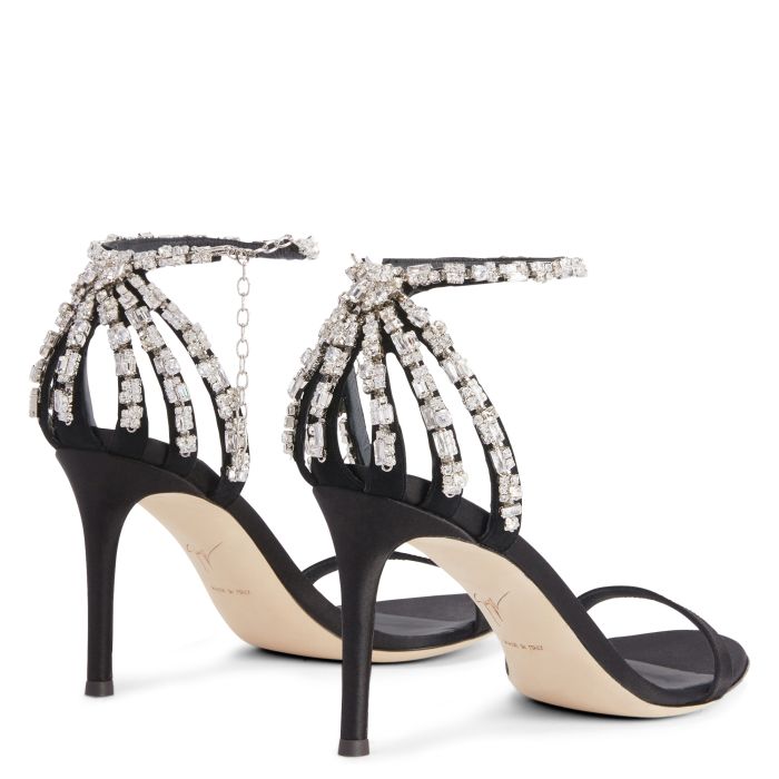  ADELE CRYSTAL-black-Sandals