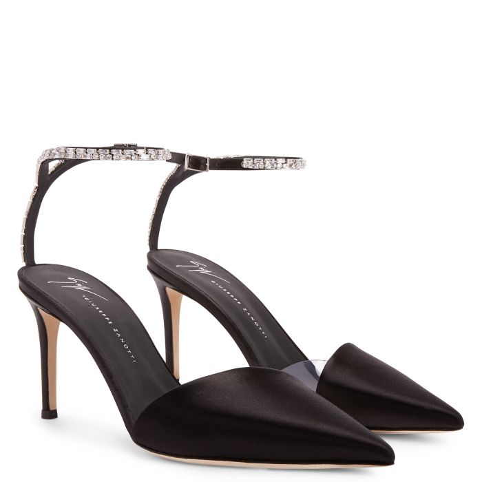  XENYA CRYSTAL-black-Pumps