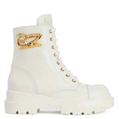  TANKIE BOOT-White-Boots