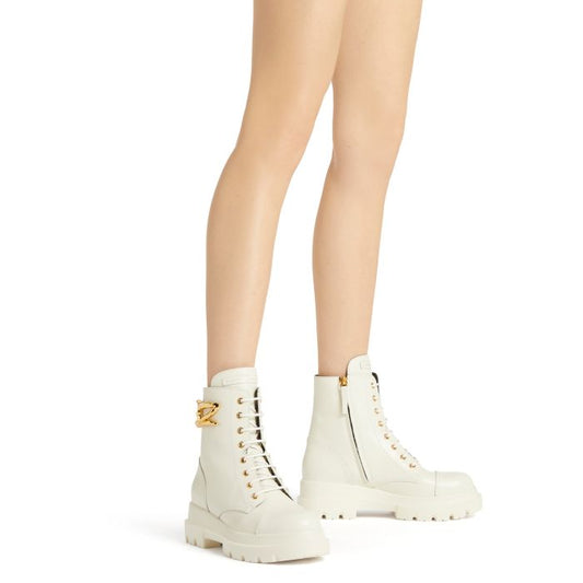  TANKIE BOOT-White-Boots