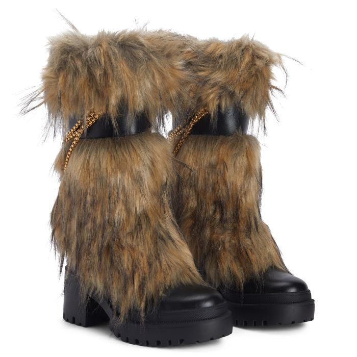  AMAIA CHAIN 50-Beige-Boots