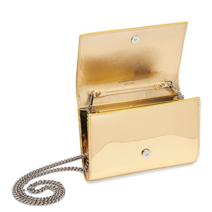  CLEOPATRA-Gold-Shoulder Bags