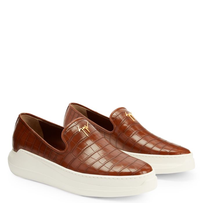  CONLEY ZIP-Brown-Slip Ons
