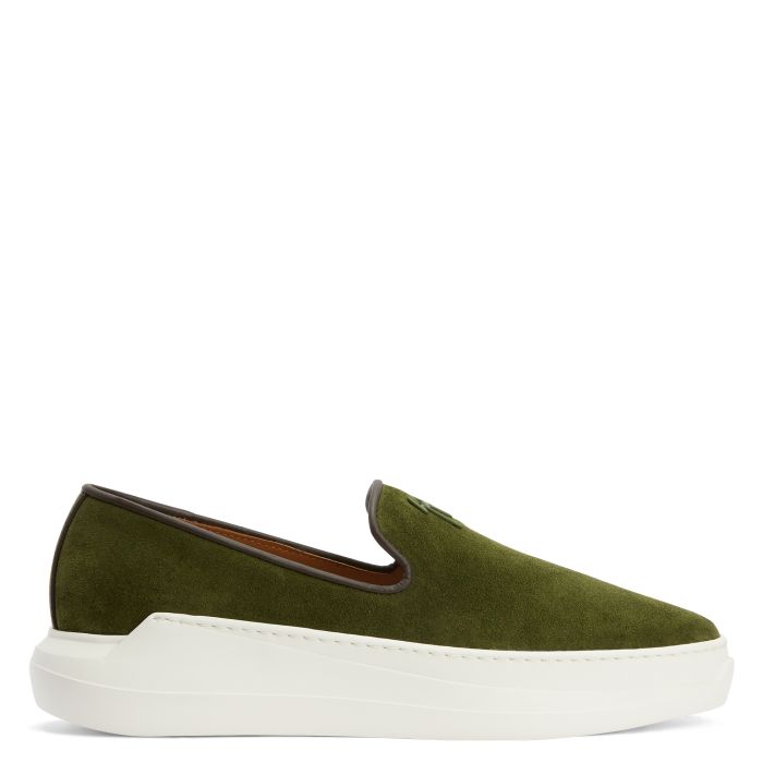  CONLEY ZIP-Green-Slip Ons