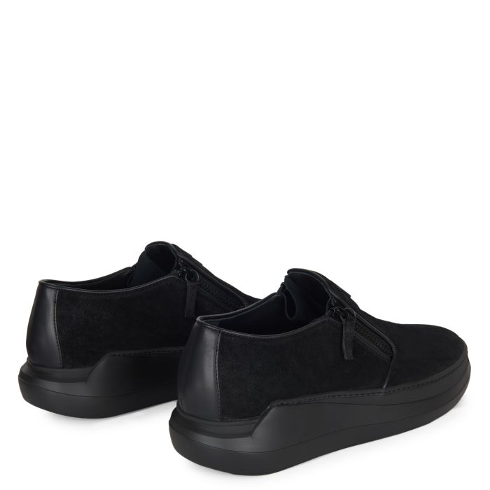  CONLEY ZIP-Black-Slip Ons
