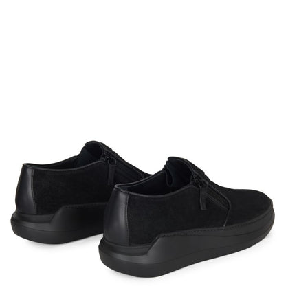  CONLEY ZIP-Black-Slip Ons