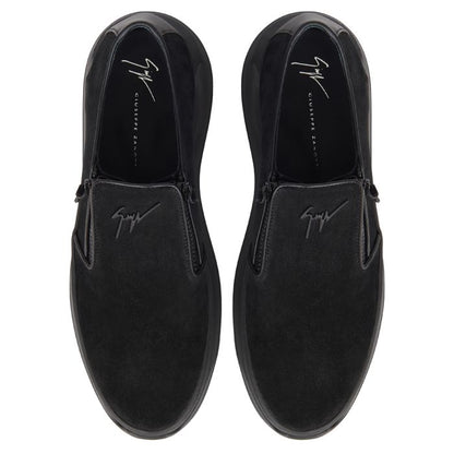  CONLEY ZIP-Black-Slip Ons