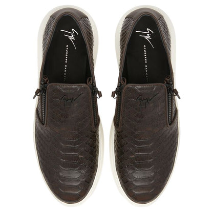  CONLEY ZIP-Brown-Slip Ons