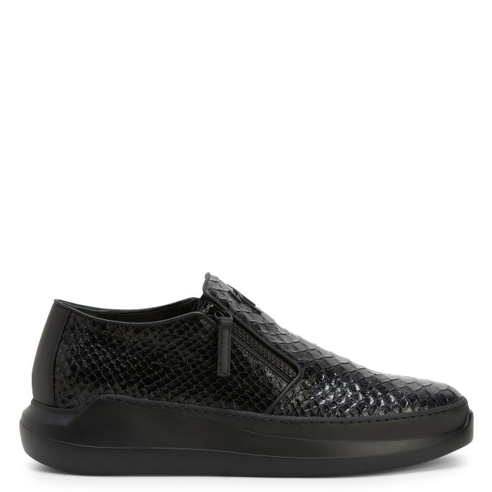  CONLEY ZIP-Blue-Slip Ons