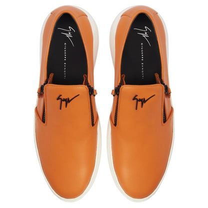  CONLEY ZIP-Orange-Slip Ons