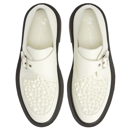  ADRIC STUDS-White-Lace Up