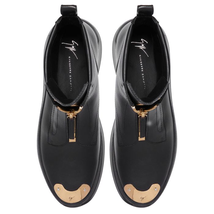  DENOEL ZIP-black-Boots