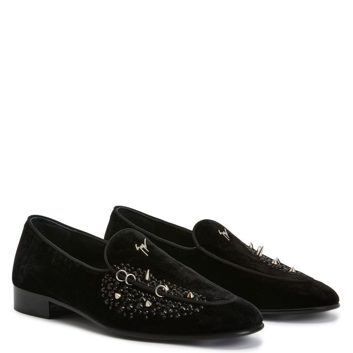  ALVARO STUDS-Black-Loafers