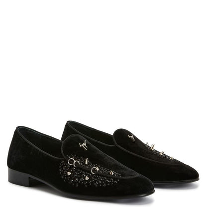  ALVARO STUDS-Black-Loafers