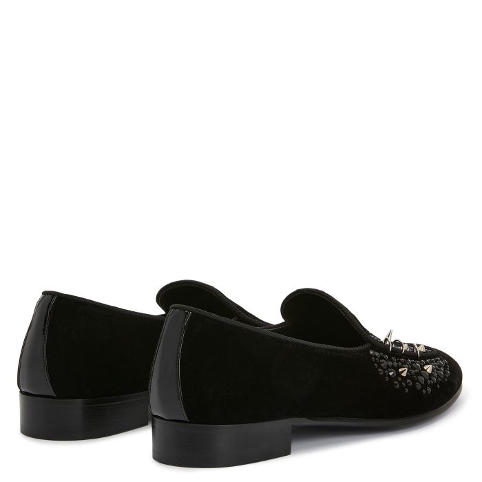  ALVARO STUDS-Black-Loafers