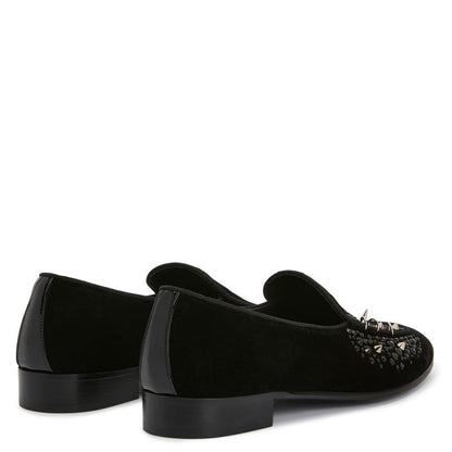  ALVARO STUDS-Black-Loafers