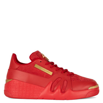  TALON-Red-Low-top Sneakers