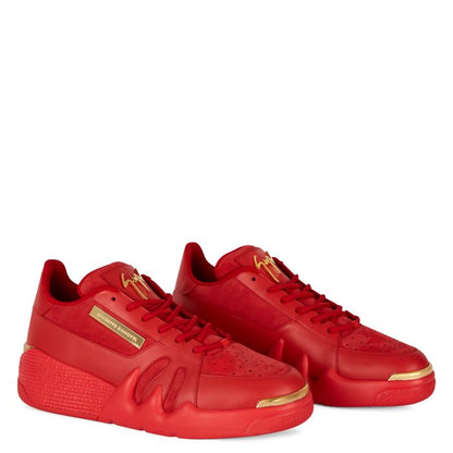  TALON-Red-Low-top Sneakers