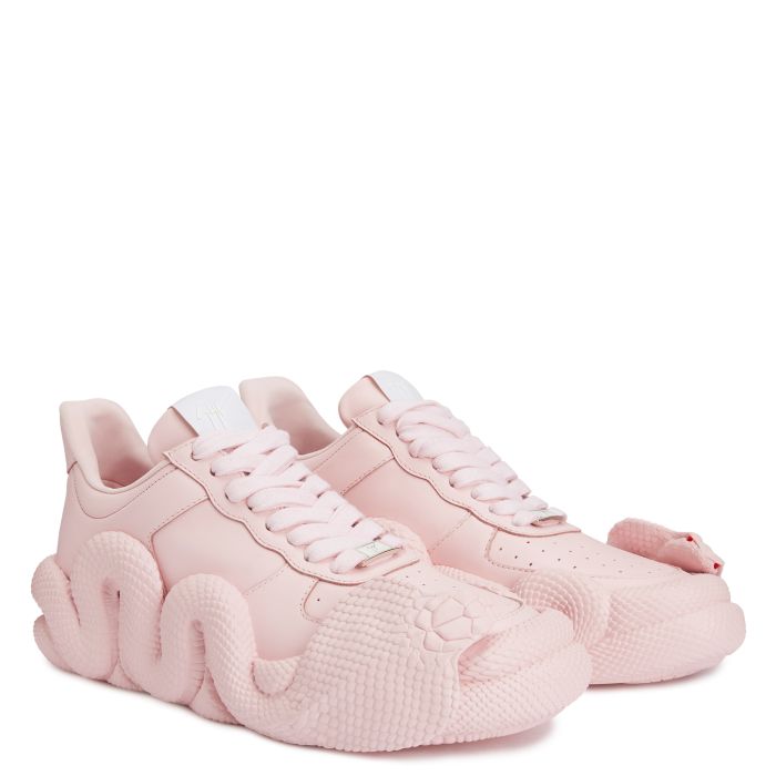  COBRAS-Pink-Low-top Sneakers