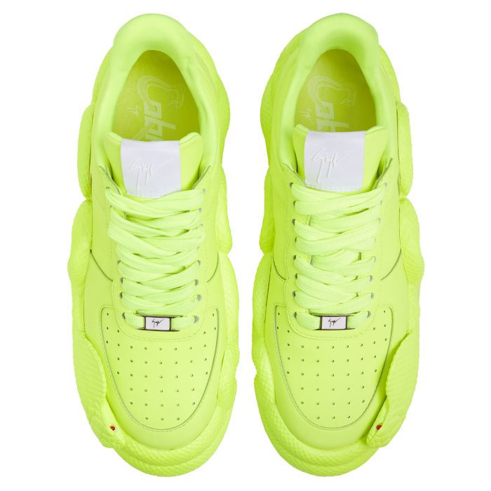  COBRAS-Yellow-Low-top Sneakers