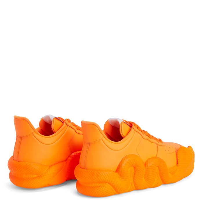  COBRAS-Orange-Low-top Sneakers