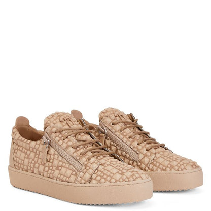  FRANKIE-Beige-Low-top Sneakers