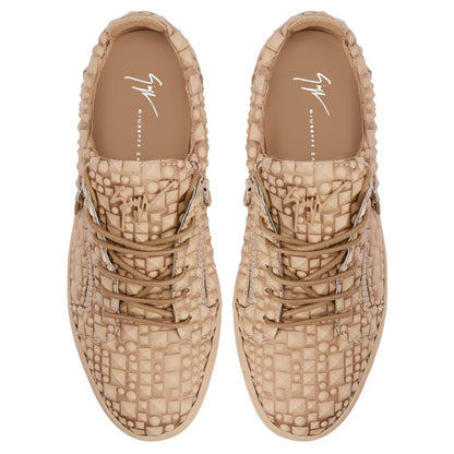  FRANKIE-Beige-Low-top Sneakers