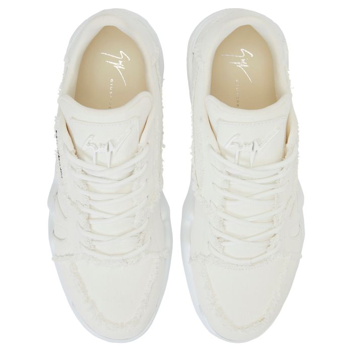  TALON-White-Low-top Sneakers
