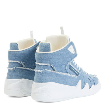  TALON-Blue-Mid Top Sneakers