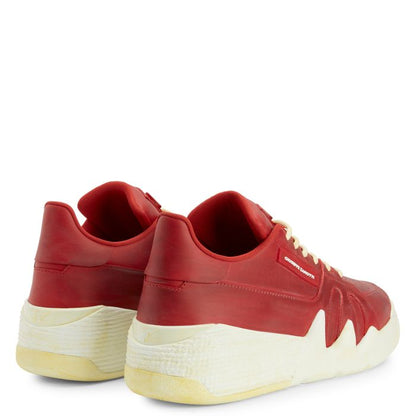  TALON-Red-Low-top Sneakers
