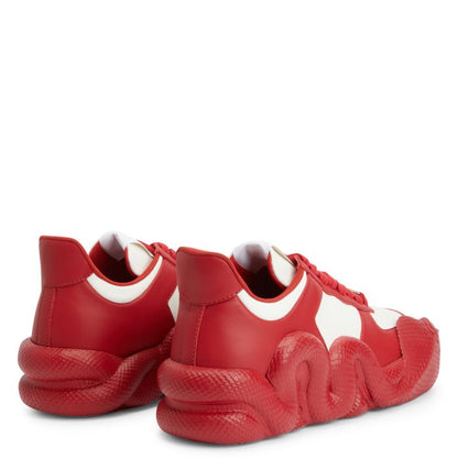  COBRAS-Red-Low-top Sneakers