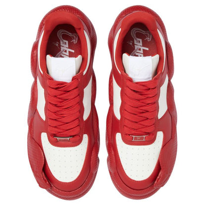  COBRAS-Red-Low-top Sneakers