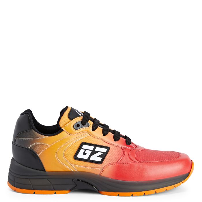  NEW GZ RUNNER-Red-Low-top Sneakers