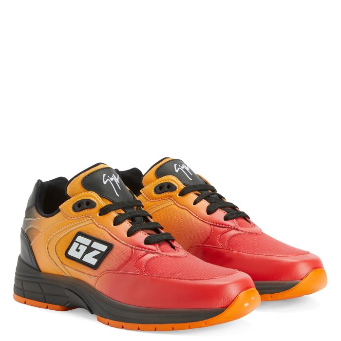  NEW GZ RUNNER-Red-Low-top Sneakers