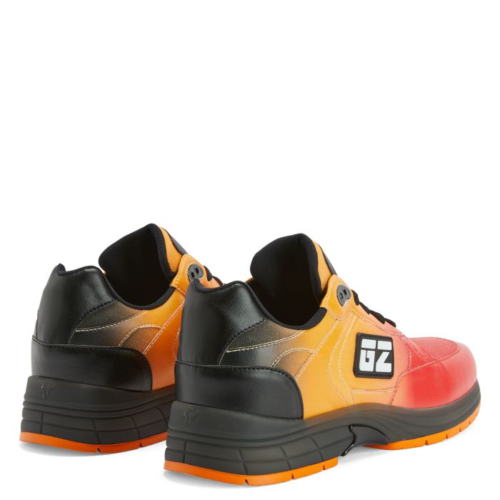  NEW GZ RUNNER-Red-Low-top Sneakers