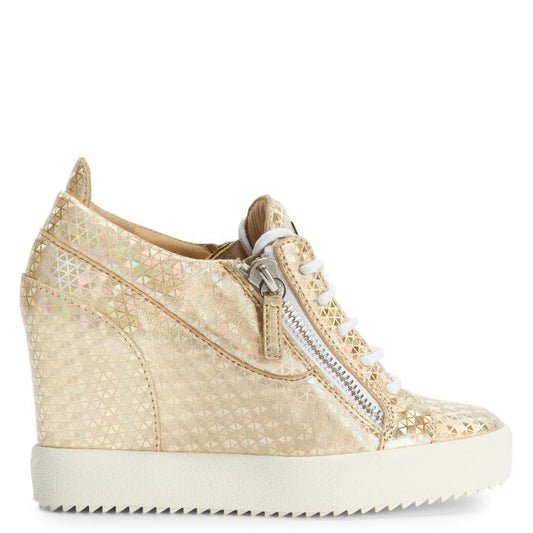  ADDY WEDGE KALEIDO-Gold-Mid Top Sneakers