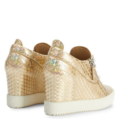  ADDY WEDGE KALEIDO-Gold-Mid Top Sneakers
