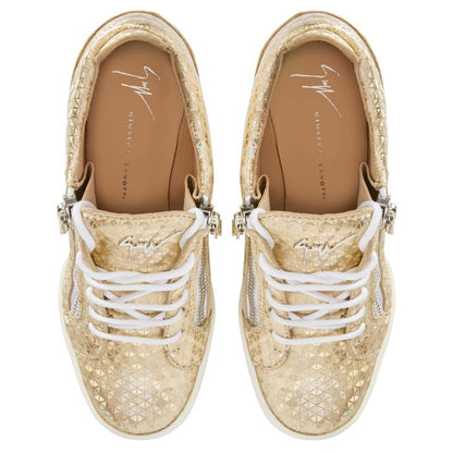  ADDY WEDGE KALEIDO-Gold-Mid Top Sneakers