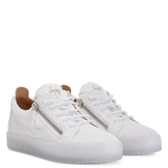  GAIL GLITTER-White-Low-top Sneakers