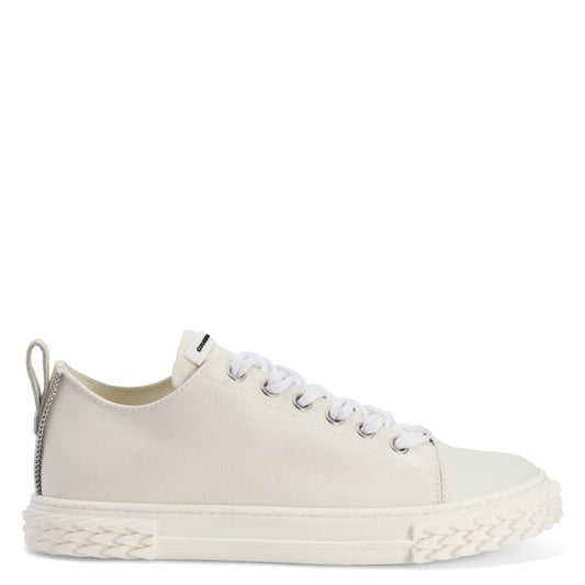  BLABBER-White-Low-top Sneakers